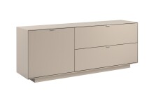 Lowboard >Sivas< in Sand, Holzwerkstoff - 160x62x37,5cm (BxHxT)
