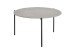Couchtisch >Carlo< in Grau / schwarz, Keramik / Metall - 46x82cm (HxD)