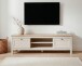 Lowboard >Bergen< in samt / Dekor Artisan Eiche - 160x45x40 (BxHxT)