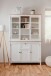 Buffetaufsatz >Bergen < in samt / Dekor Artisan Eiche - 119,5x100x40 (BxHxT)