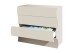 Sideboard >ONDA< in matt Kaschmir, Holzwerkstoff - 98x81,5x40 (BxHxT)