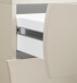Sideboard >ONDA< in matt Kaschmir, Holzwerkstoff - 98x81,5x40 (BxHxT)