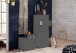 Schubkastenkommode >ONDA< in Matt Anthrazit - 50x121,7x40 (BxHxT)