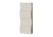Schuhkipper >ONDA< in matt Kaschmir - 71x161,1x26,6 (BxHxT)
