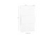 Schuhkipper >ONDA< in Matt Anthrazit - 71x121,1x26,6 (BxHxT)