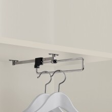 Garderobenschrank >ONDA< in matt Kaschmir - 63x187,2x40 (BxHxT)