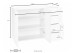 Sideboard >ONDA< in Matt Kaschmir, Holzwerkstoff - 129,7x81,2x40cm (BxHxT)