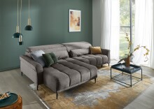 Ecksofa >Wolve< elektr. Sitzverstellung, Aragon...