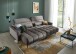 Ecksofa >Wolve< elektr. Sitzverstellung, Aragon dunkelgrau - 277x108x179cm (BxHxT)