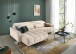 Ecksofa >Wolve< elektr. Sitzverstellung, Aragon beige - 277x108x179cm (BxHxT)