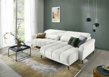 Ecksofa >Wolve< elektr. Sitzverstellung, Aragon...
