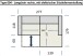 Ecksofa >Wolve< elektr. Sitzverstellung, Aragon creme-weiss - 277x108x179cm (BxHxT)