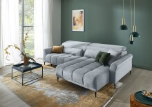 Ecksofa >Wolve< elektr. Sitzverstellung, Aragon...