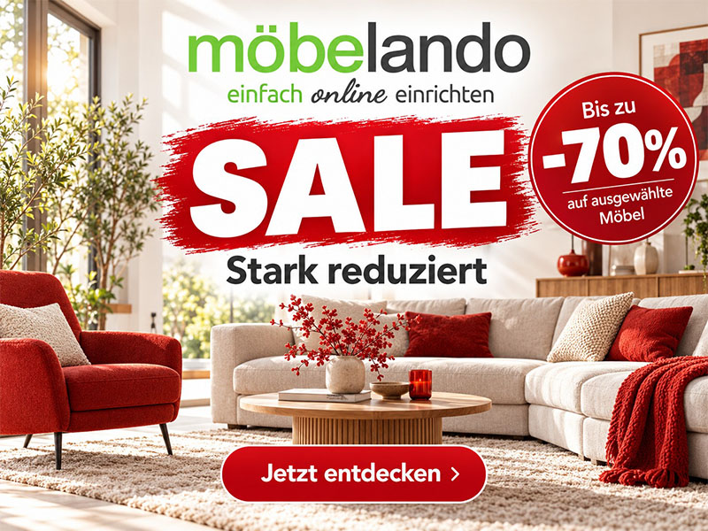 Stark reduzierte Möbel